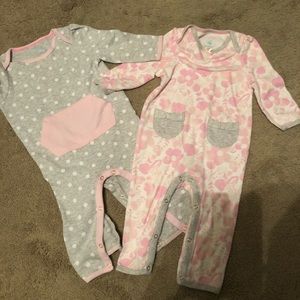 2- long sleeve onesie
